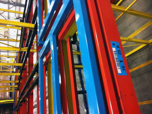 Push-Back Rack
